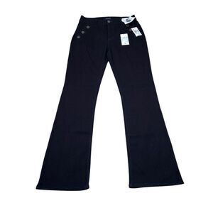Curve Appeal Blue Curve Creator High Rise Boot Bootcut Jeans 8 29 Silver Buttons